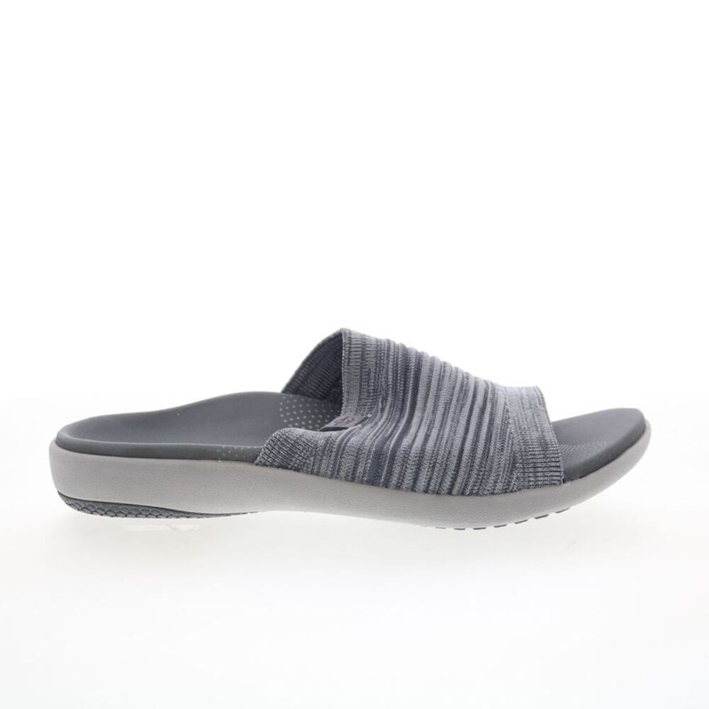 Spenco Womens Astoria Slide Gray Shoes (NWT)